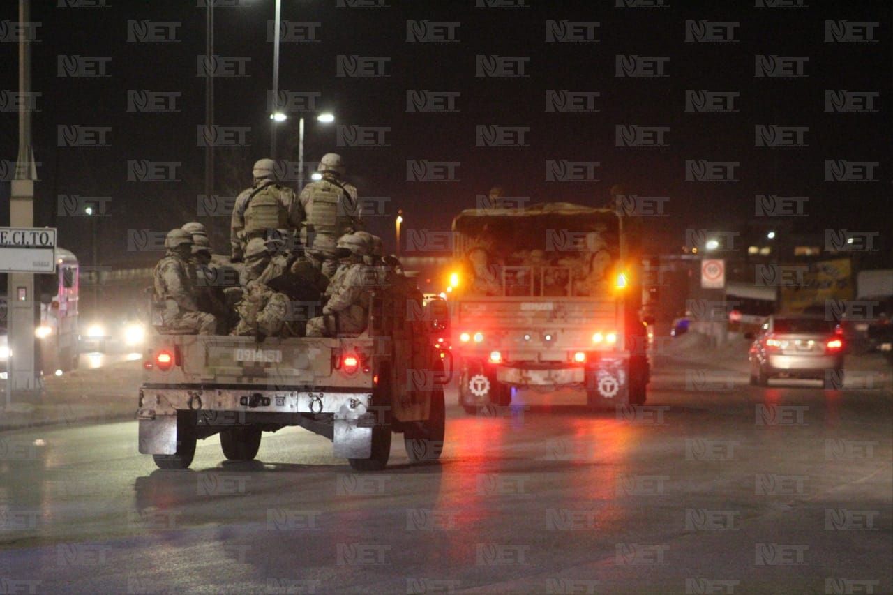 Llega convoy con más militares a Juárez