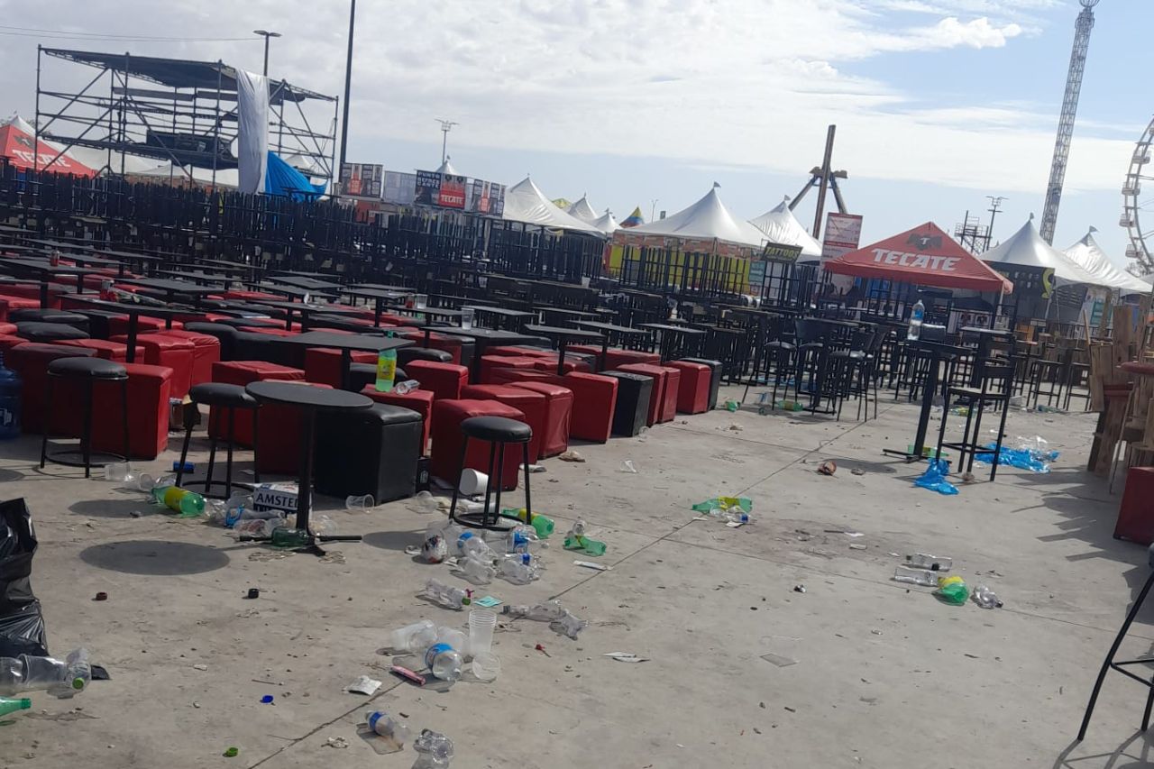 Retiran Toneladas De Basura Tras Show De Juli N Lvarez