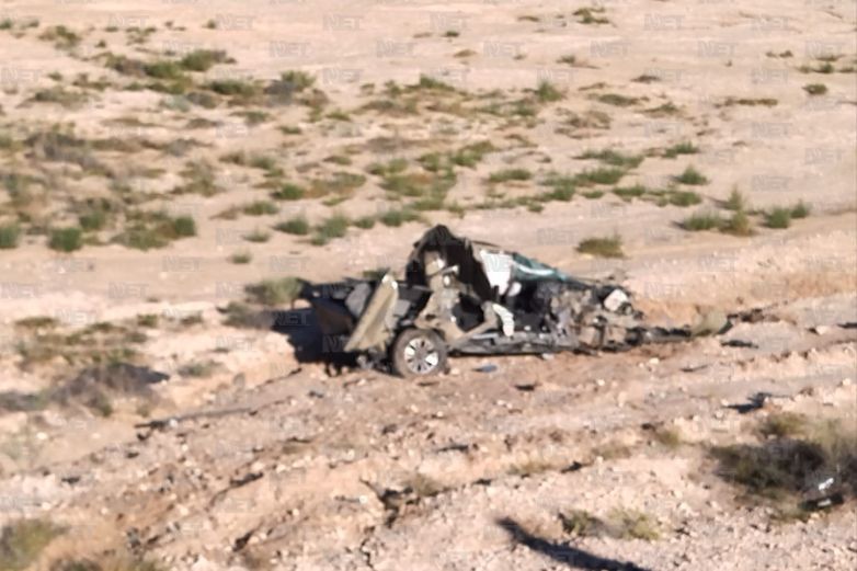 Cae a barranco tras chocar con tráiler conductores resultan lesionados