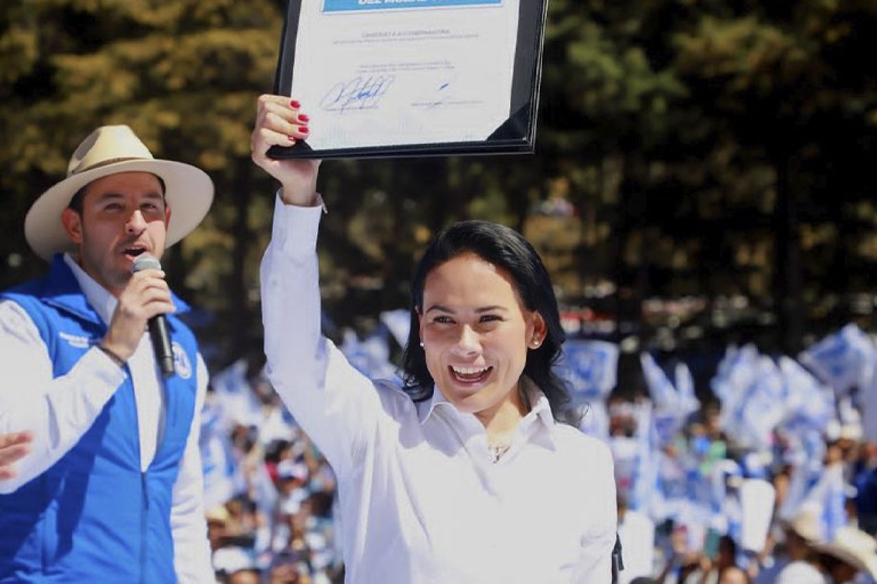 Toma Protesta Del Moral Como Candidata Del PAN A La Gubernatura De Edomex