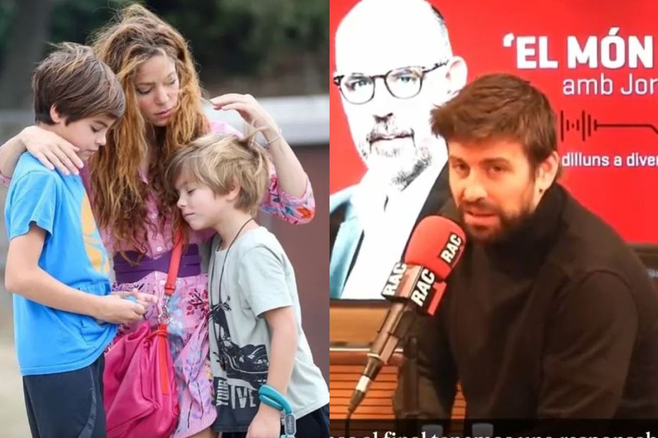 Quiero que mis hijos estén bien arremete Piqué contra Shakira