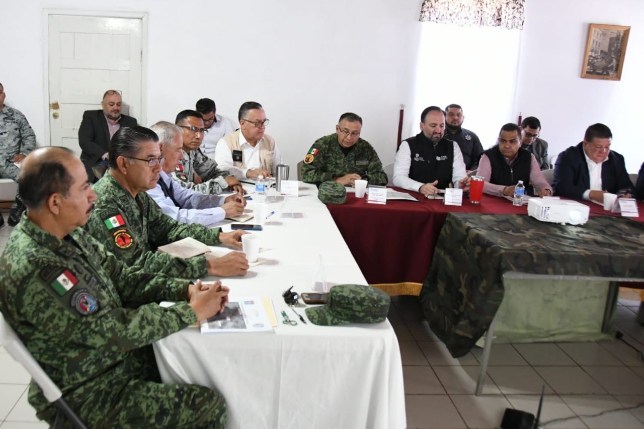 Realizan Mesa De Seguridad En Ciudad Madera