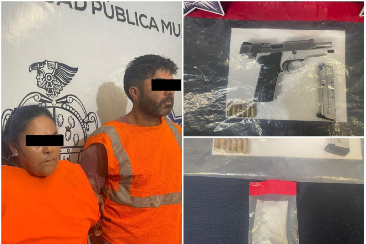 Detienen A Pareja Con Arma Y Cristal En Waterfill