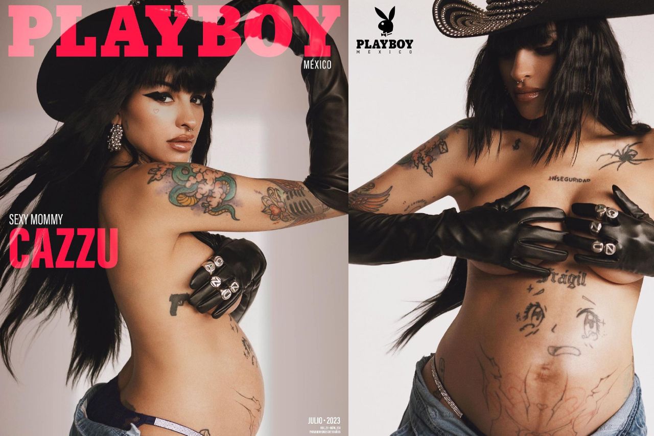 Cazzu Sale En Portada De Playboy Para Mostrar Su Embarazo