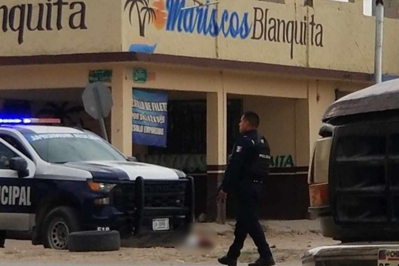 Asesinan a hombre afuera de marisquería