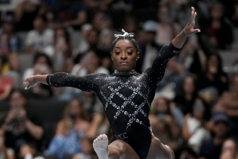 Simone Biles Regresa Para El Mundial De Gimnasia En B Lgica