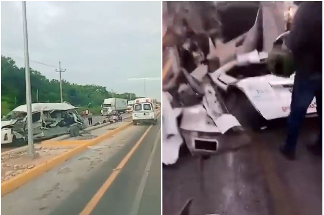 Video Accidente En La Carretera Playa Del Carmen Tulum Deja Muertos