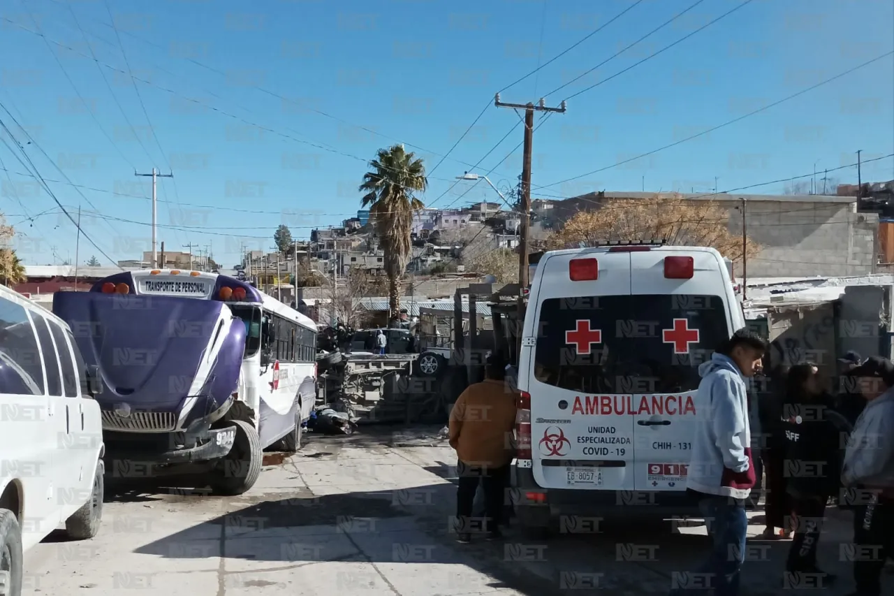 Trompo De Cemento Se Queda Sin Frenos Y Provoca Carambola