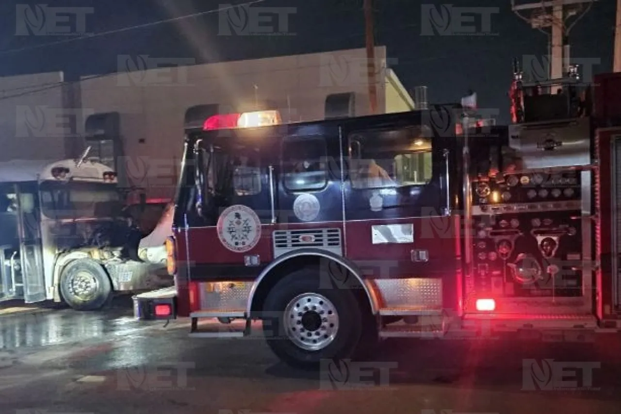 Se Incendia Cami N De Transporte De Personal En El Fraccionamiento La Playa