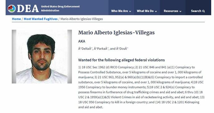 Matan a uno de los más buscados por la DEA