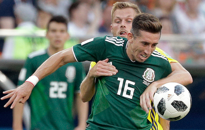 Atlético firmará a Héctor Herrera gratis