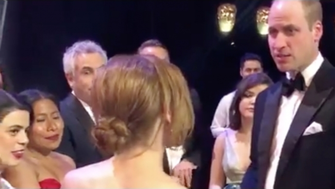 Así fue el encuentro del príncipe William, Yalitza Aparicio y Marina de Tavira