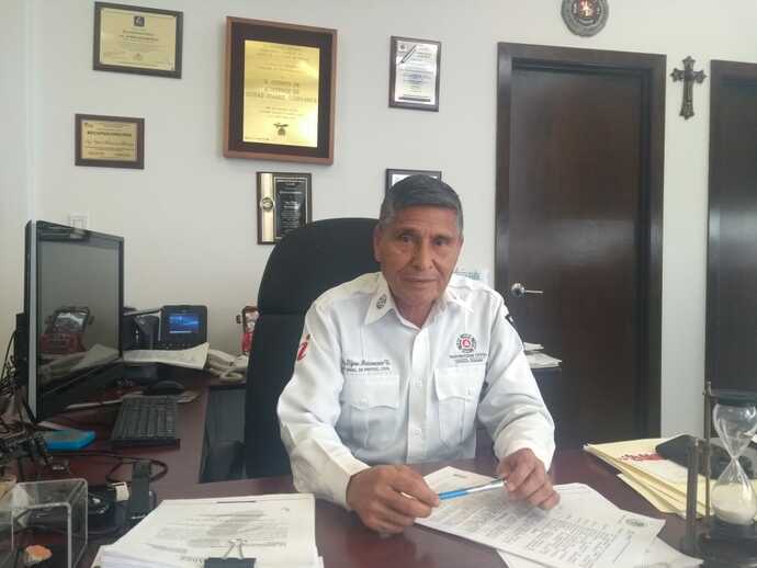 Bomberos atendió 22 servicios por fuertes vientos