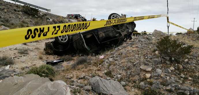 Volcadura En Carretera Chihuahua Juárez Deja Dos Muertos