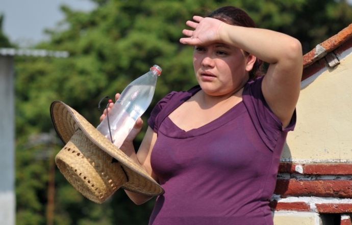 Sensación de calor alcanzará los 45 ℃