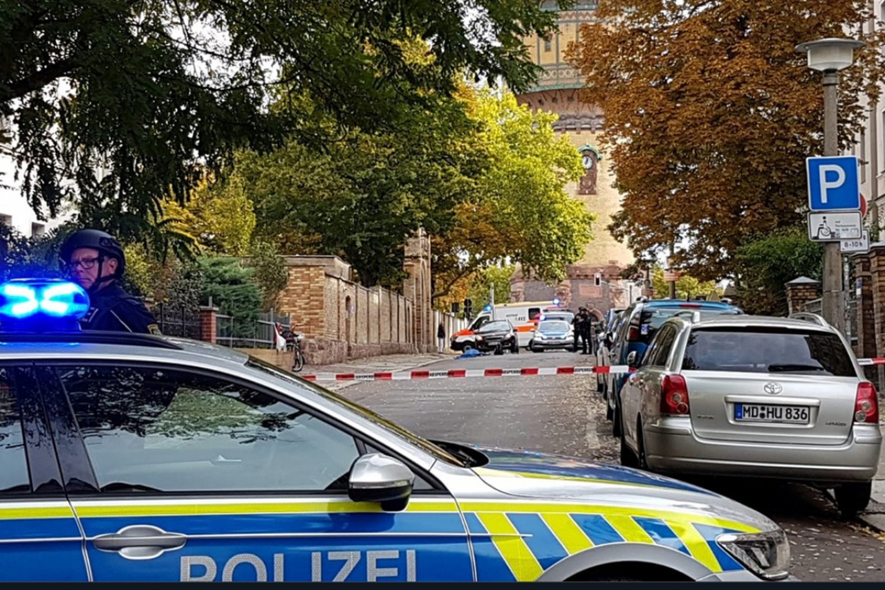 Al menos 2 muertos en tiroteo cerca de sinagoga en Alemania