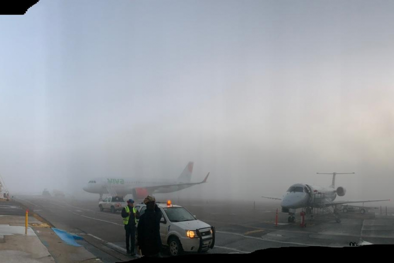 Retrasa niebla vuelos de aeropuerto de Chihuahua