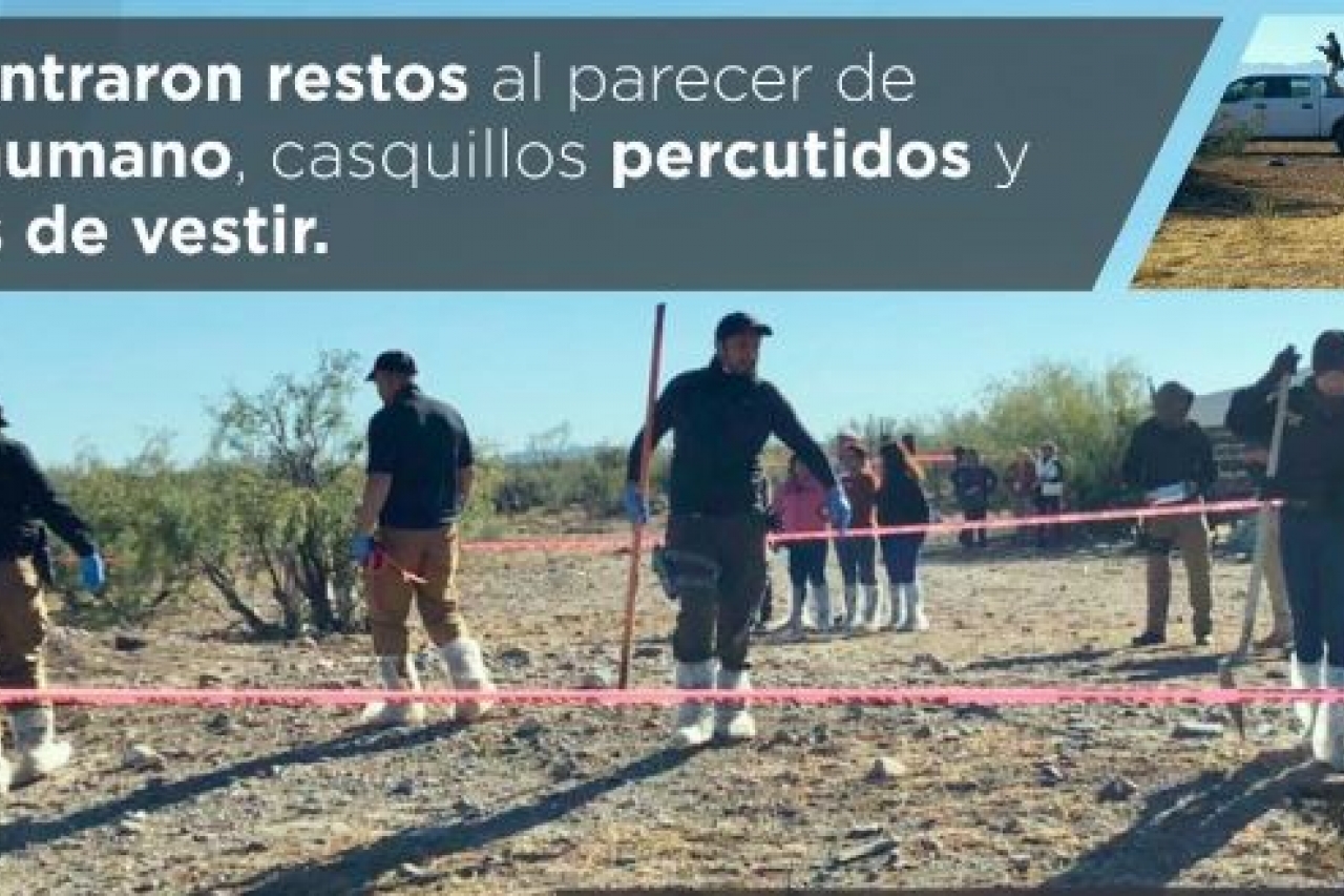 ‘Peinan’ rancho en Casas Grandes en busca de desaparecidos