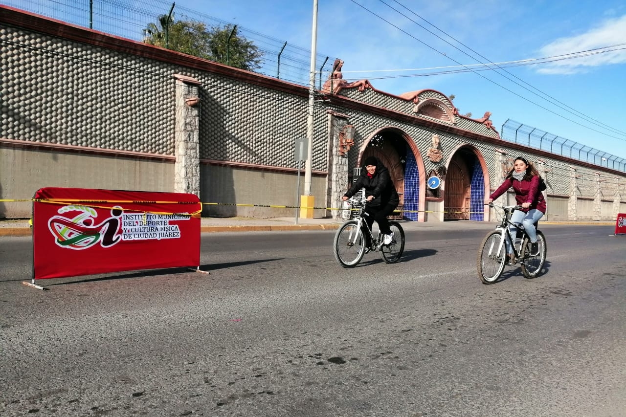 Realizan segunda ciclovía en la Tomás Fernández