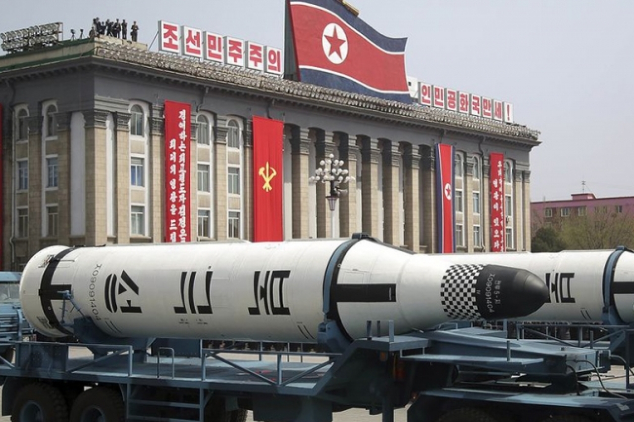 Realiza Corea del Norte prueba de lanzamiento de misil