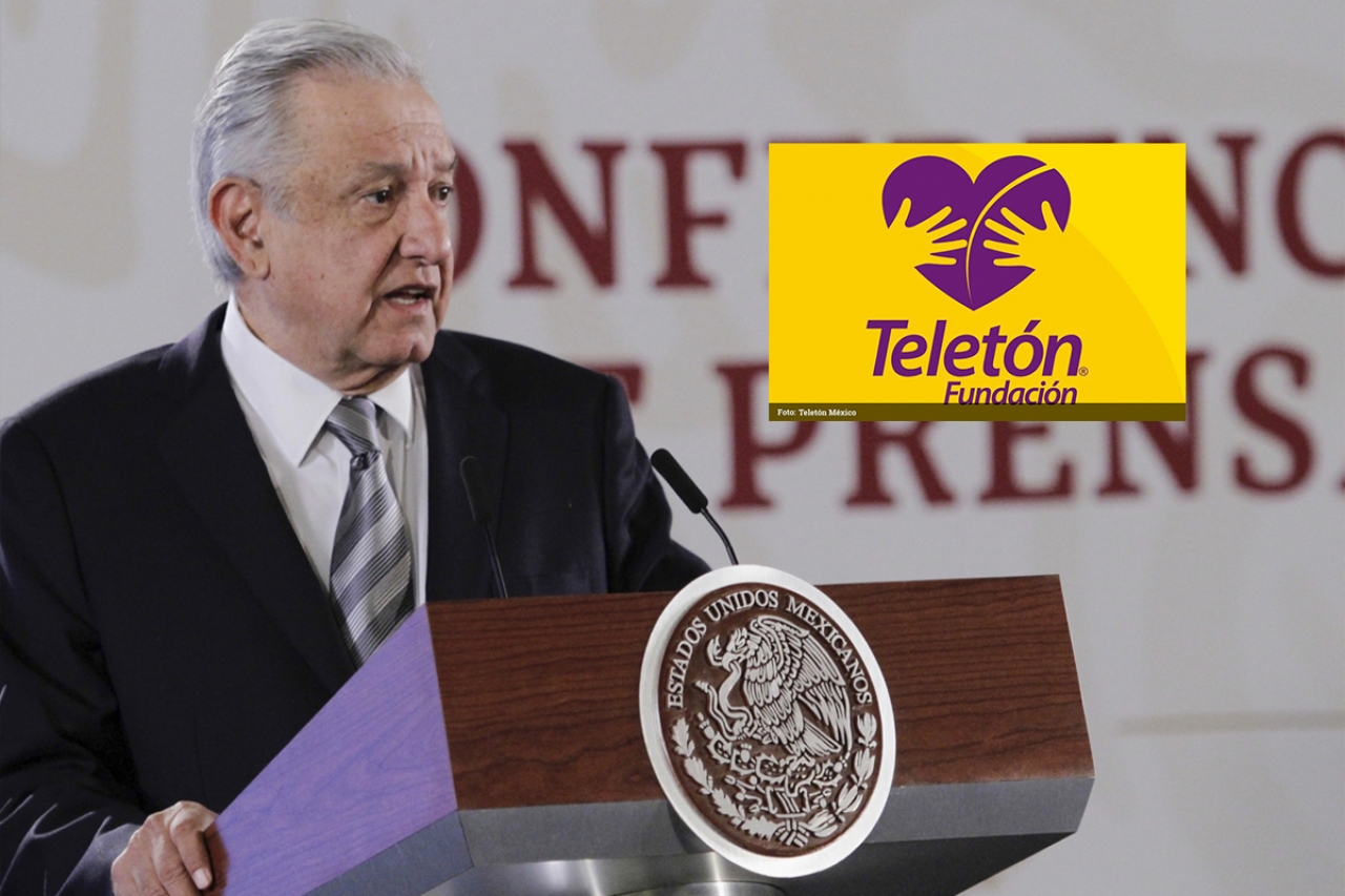 Destaca AMLO labor del Teletón, pide a mexicanos ayudar