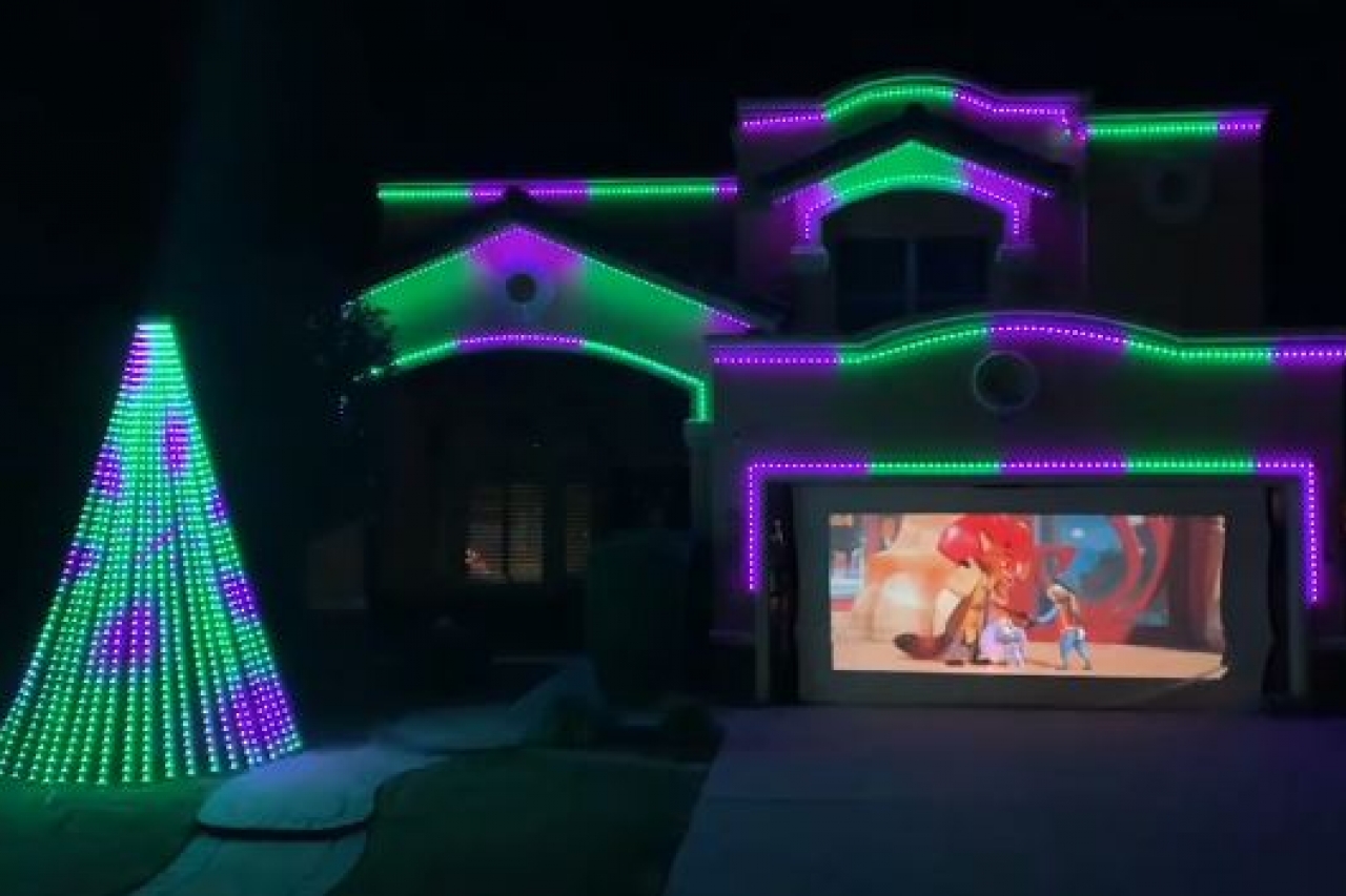 Casa de El Paso ofrece espectáculo de luces ¡Gratis!