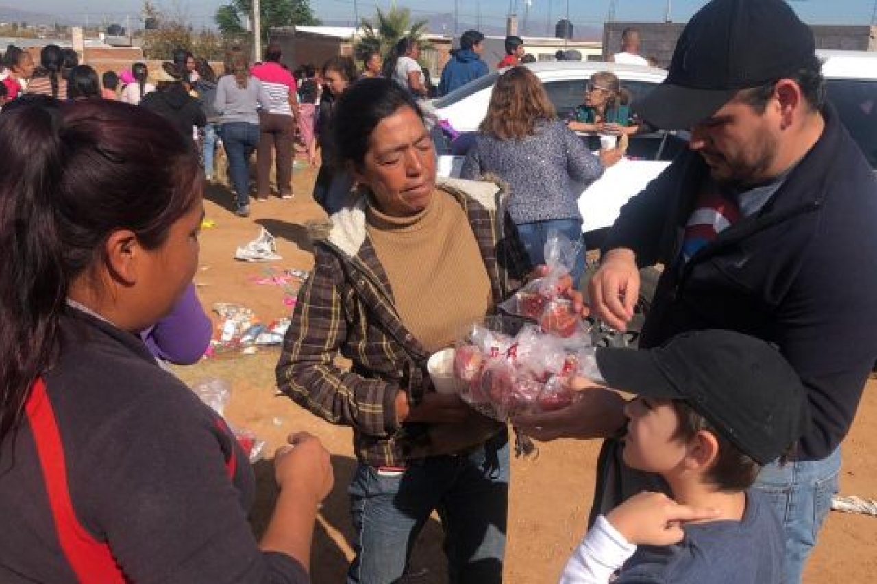 Organizan posada a niños de escasos recursos en Chihuahua