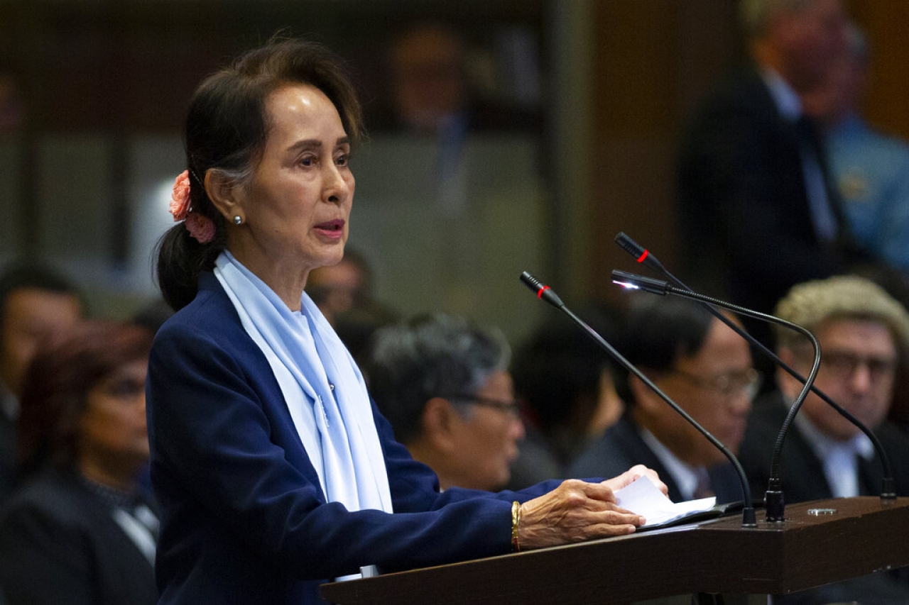 Suu Kyi defiende al Ejército de Myanmar en caso de genocidio