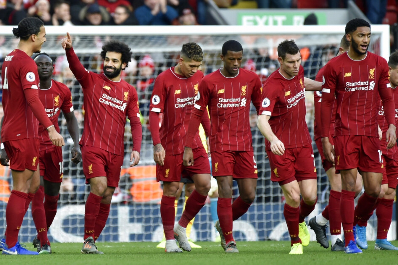 Con goles de Salah, Liverpool despacha al Watford