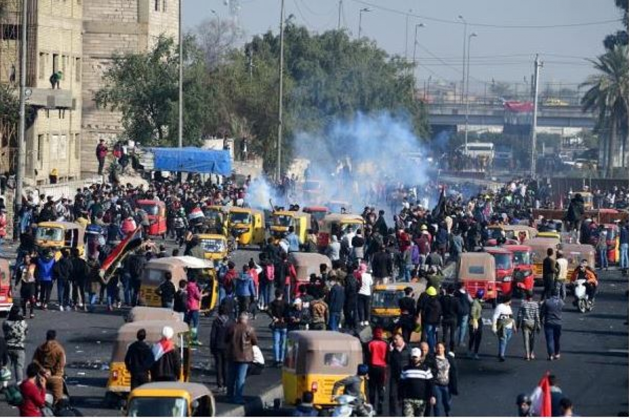 Al menos 13 heridos en manifestaciones en Bagdad
