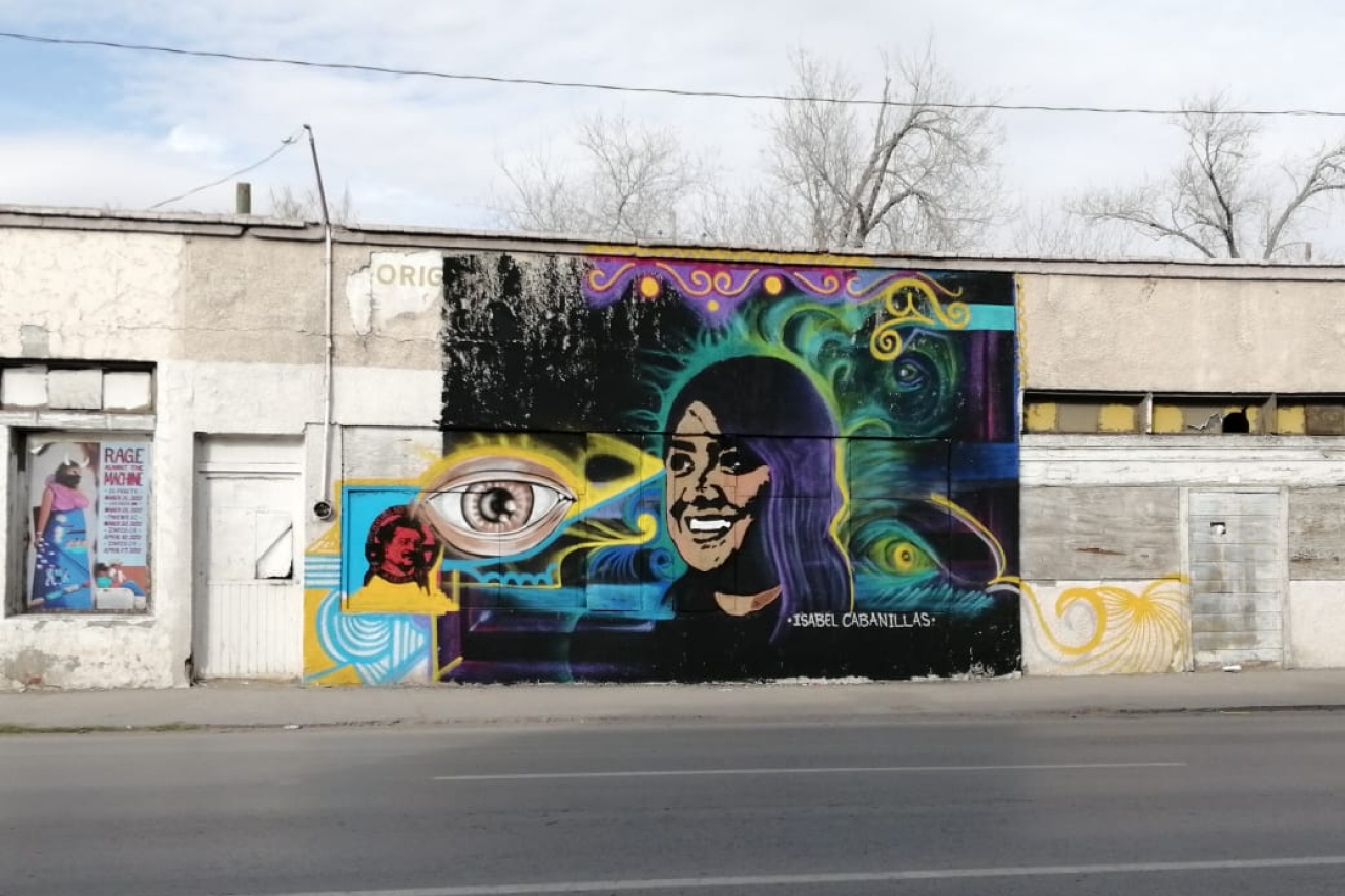 Con murales rinden homenaje a Isabel Cabanillas