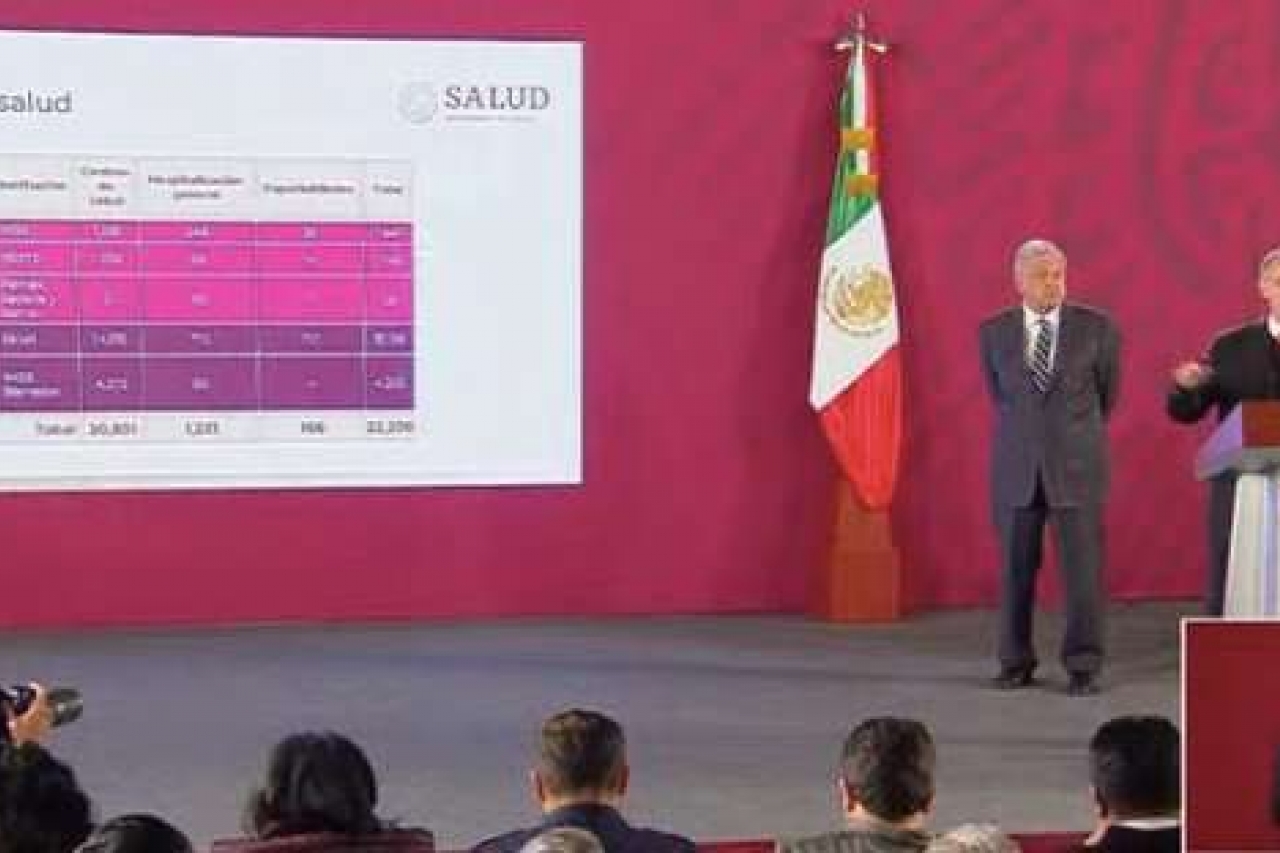 Presenta López Obrador informe 'El Pulso de la Salud'