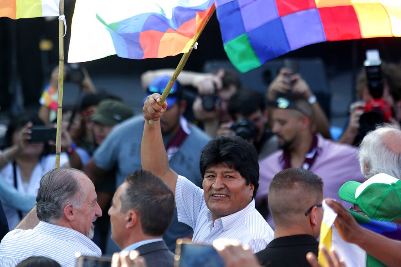Reprocha Evo Morales injerencia de subsecretario de Trump