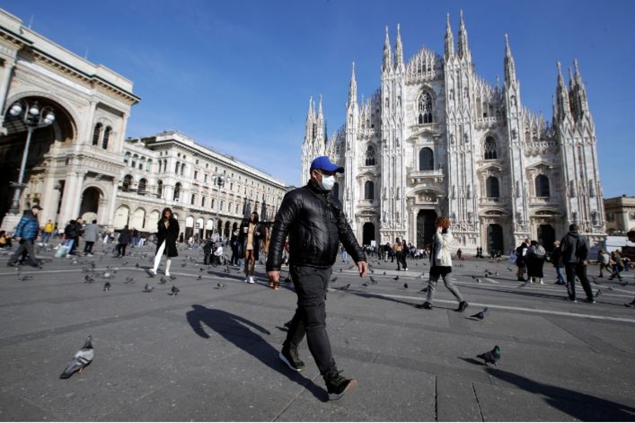 Italia podría salir a las calles hasta mayo