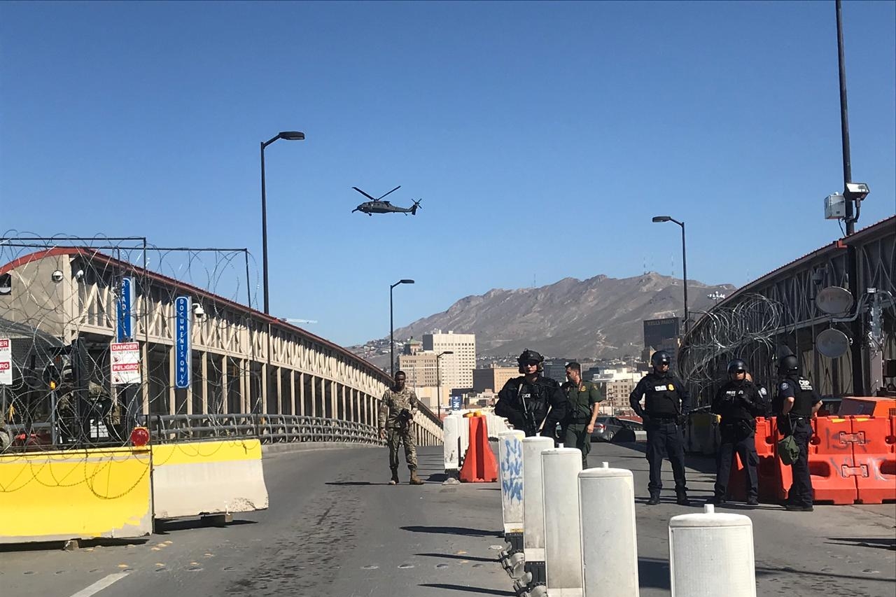 Cierran puente Santa Fe por simulacro del CBP
