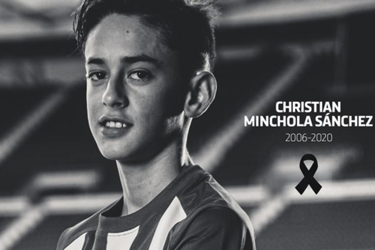 Fallece Christian Minchola, canterano del Atlético de Madrid