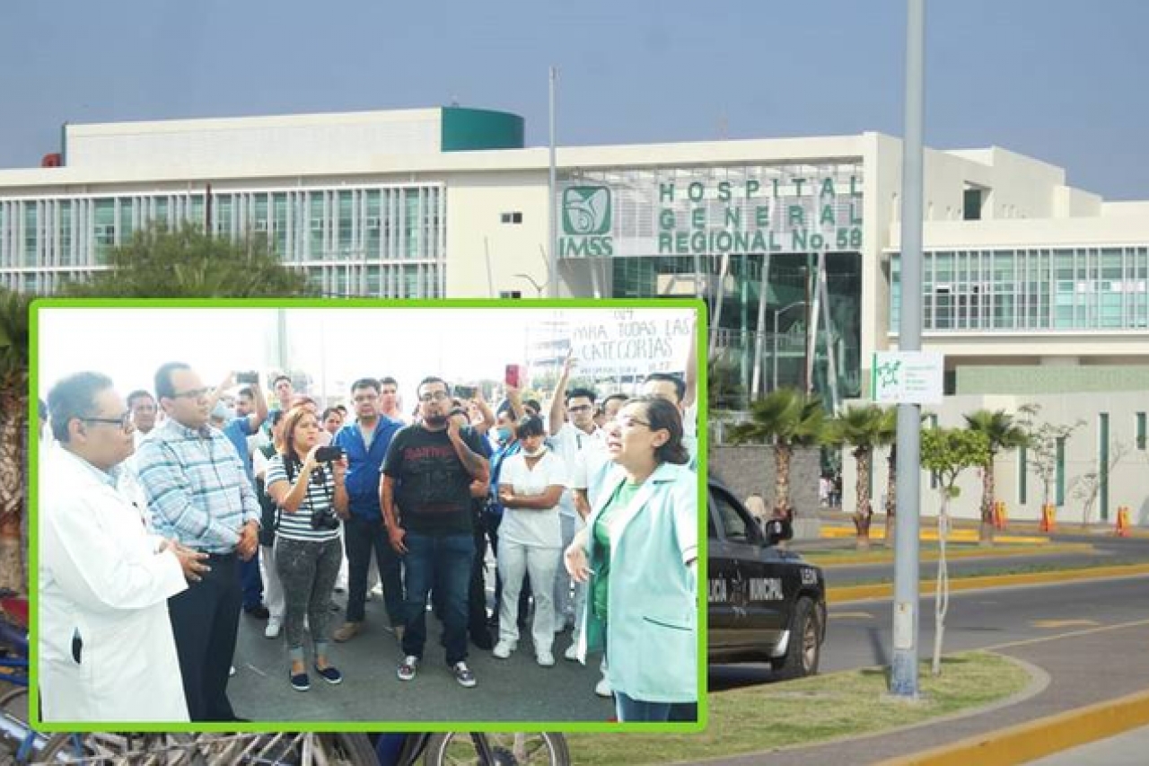 Denuncian trabajadores desabasto de insumos en IMSS de León