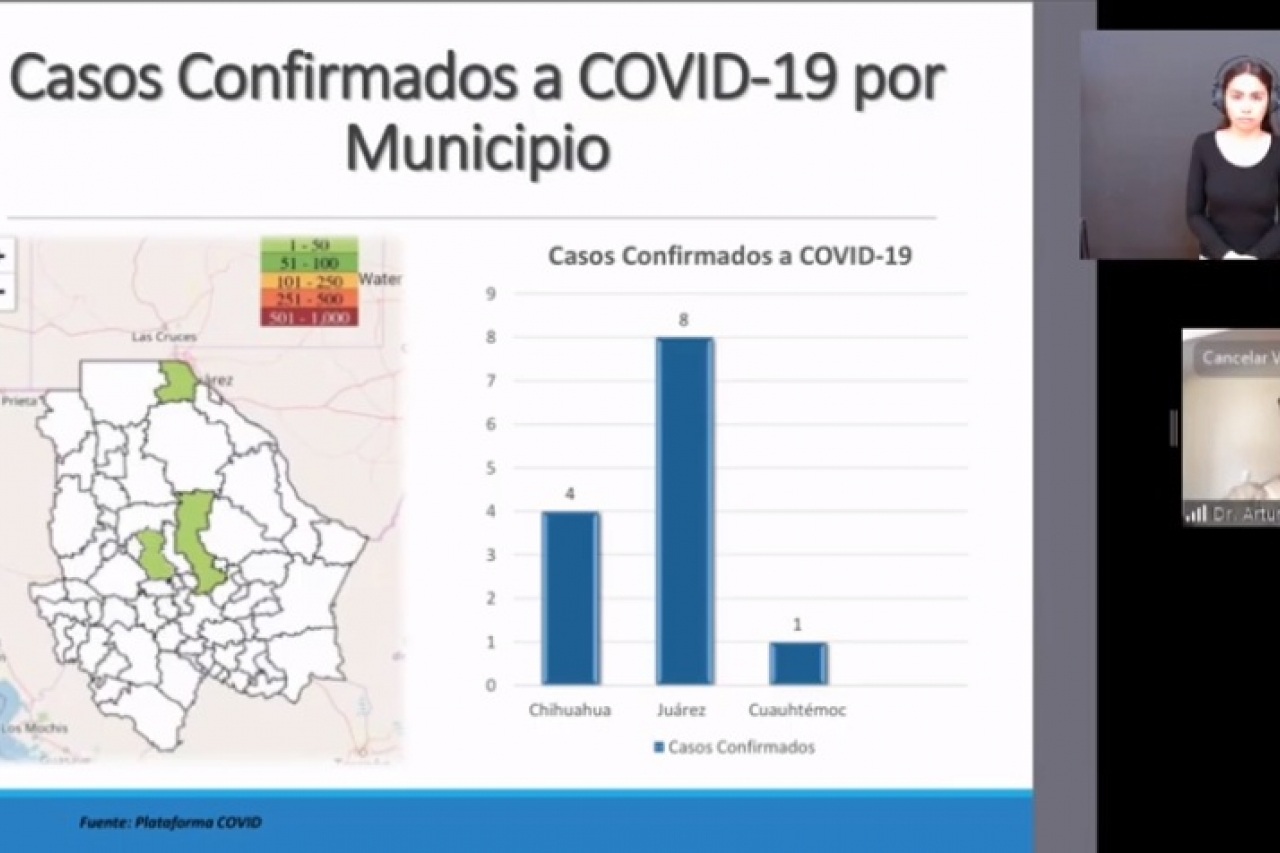 Suben a 13 los casos positivos de Covid-19 en Chihuahua