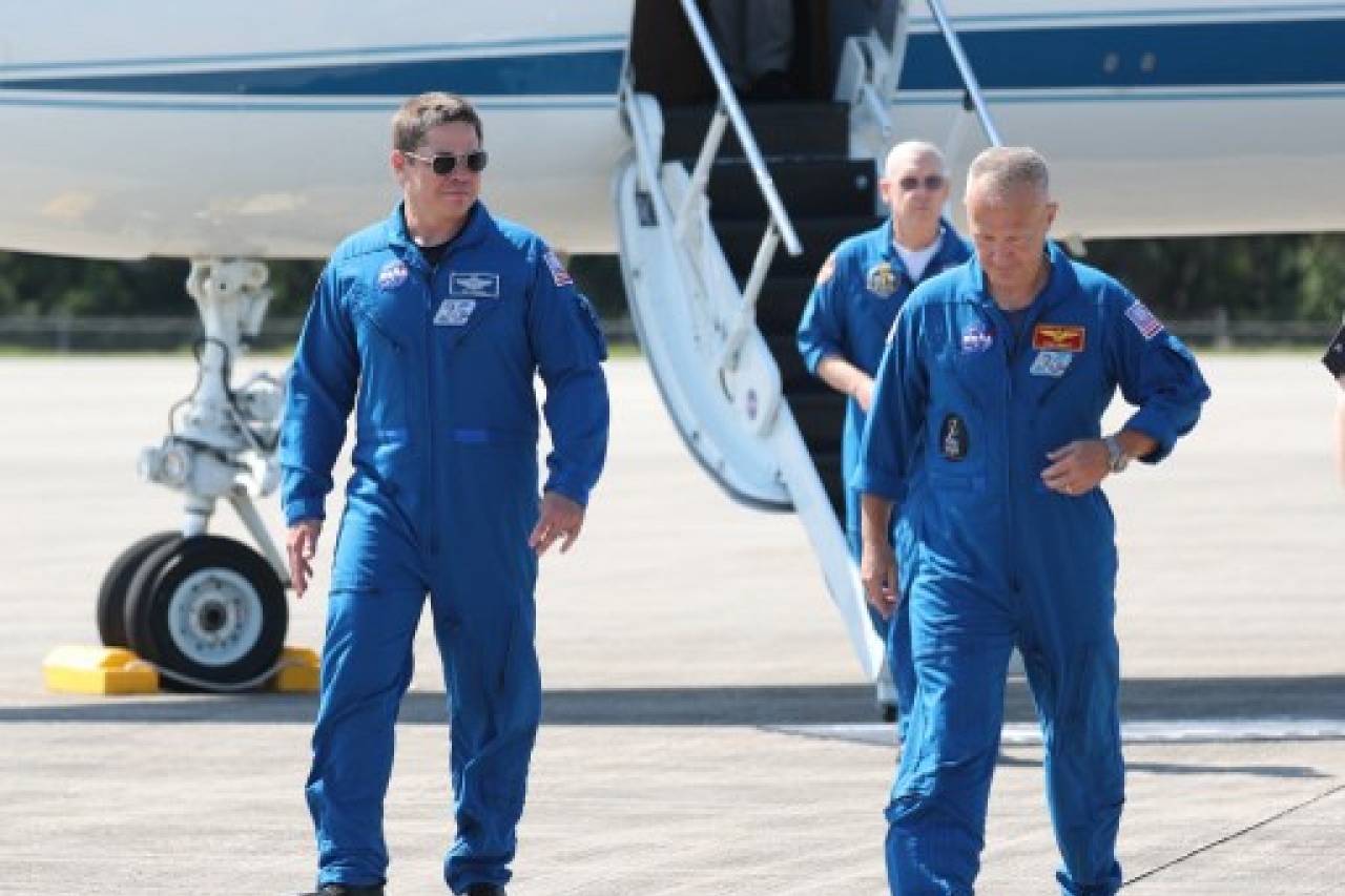 SpaceX está lista para enviar astronautas al espacio por primera vez
