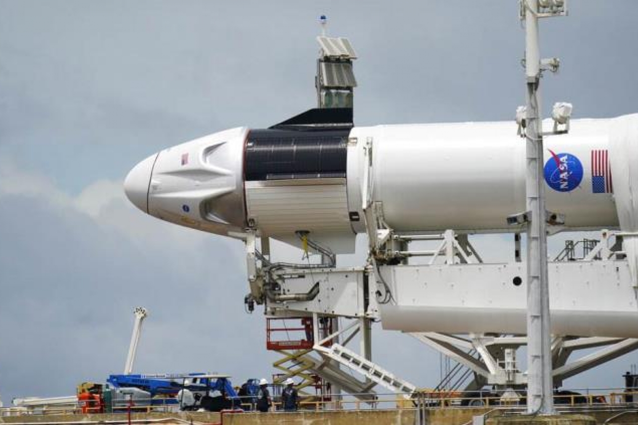 Posponen NASA-SpaceX lanzamiento de la 'Crew Dragon' para el sábado