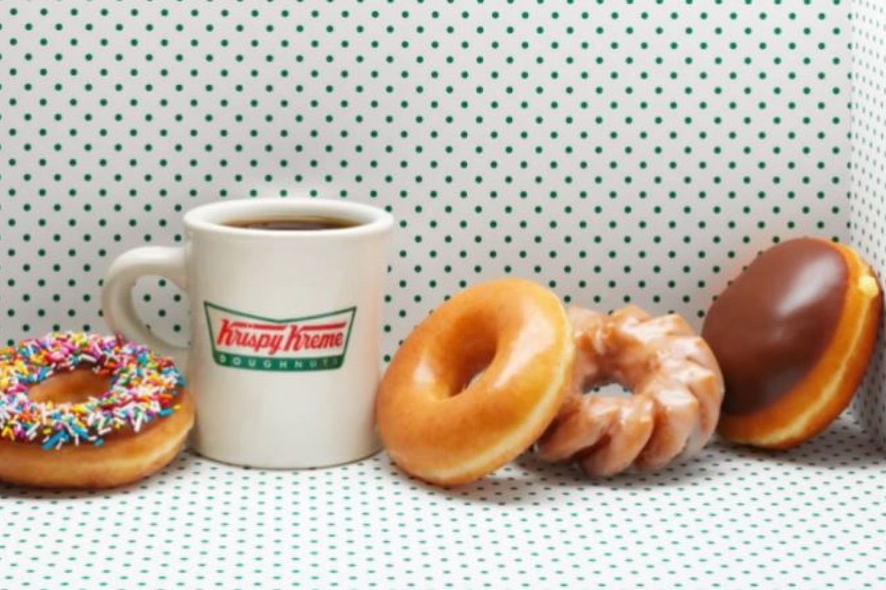 Ofrece Krispy Kreme donas gratis ¡toda la semana!