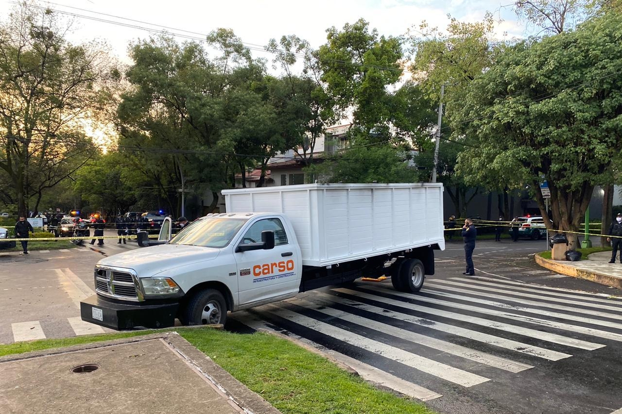 Carso se deslinda de vehículo utilizado en atentado contra García Harfuch