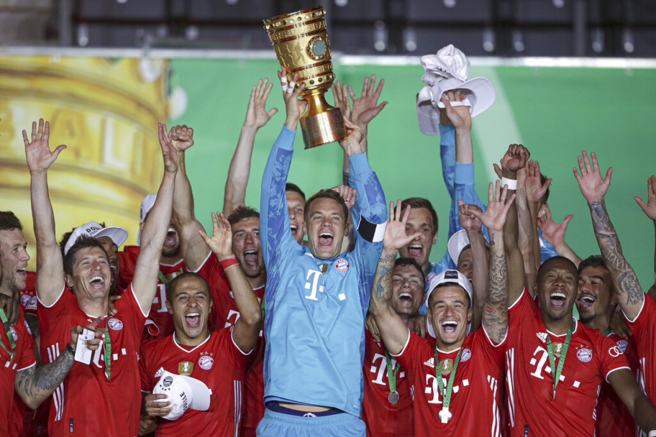 Bayern gana Copa de Alemania y completa el doblete
