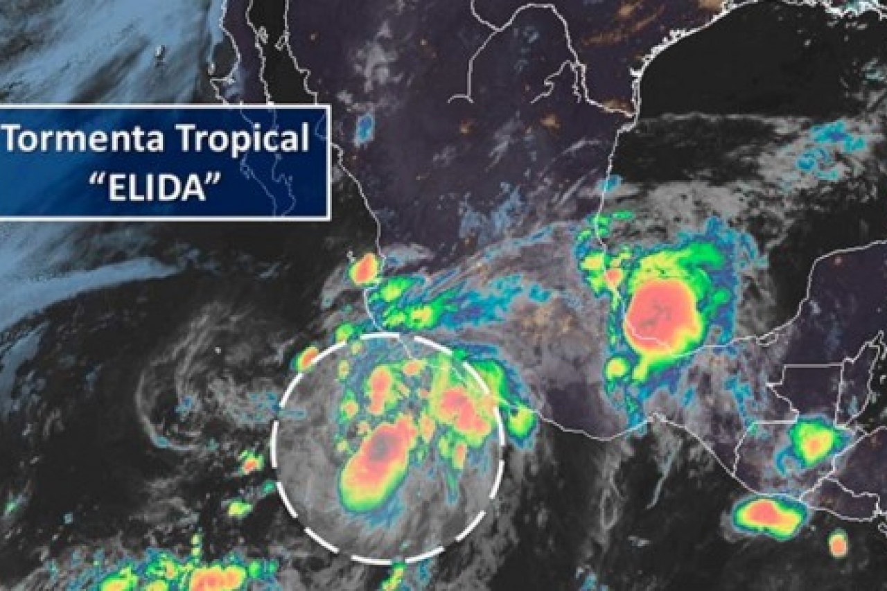 En alerta Jalisco y Nayarit por llegada de la tormenta ‘Elida’
