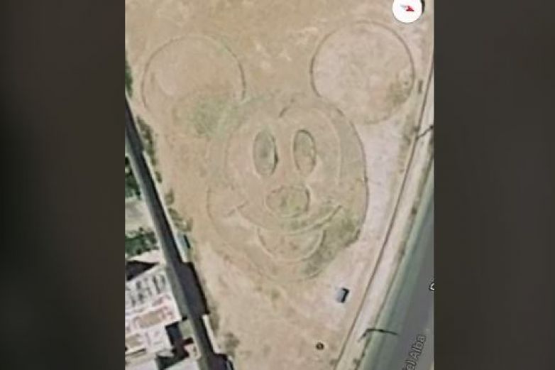 Mickey Mouse en Juárez: hacen descubrimiento por Google Maps - Viral