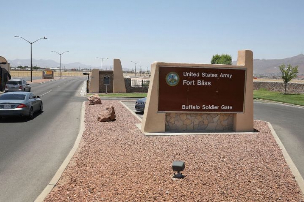 Soldado resulta herido de bala en Fort Bliss