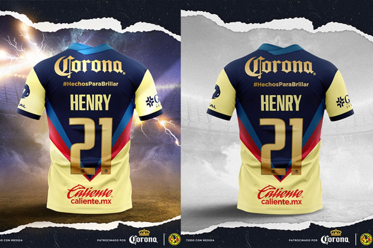 Corona y Club América presentan jersey edición especial