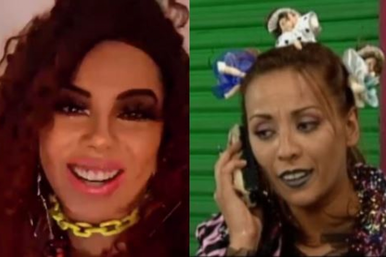 Lizbeth Rodríguez imita a 'Nacaranda' pero no le sale