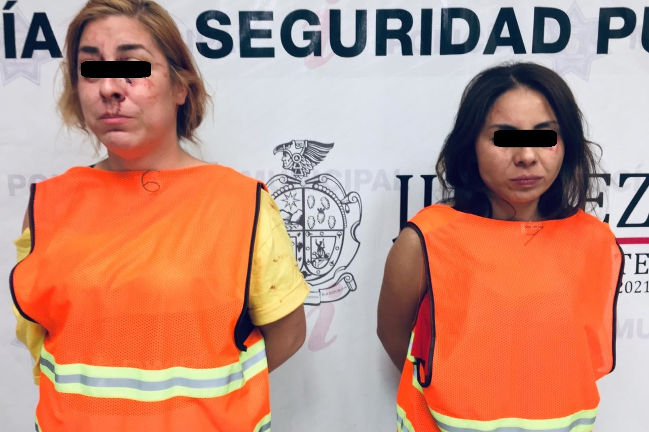 Mujer y su ex desatan riña campal en la Anáhuac; se mete familia y vecinos