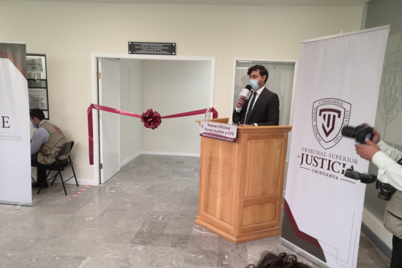 Inauguran nuevas oficinas del Poder Judicial del Estado en Juárez